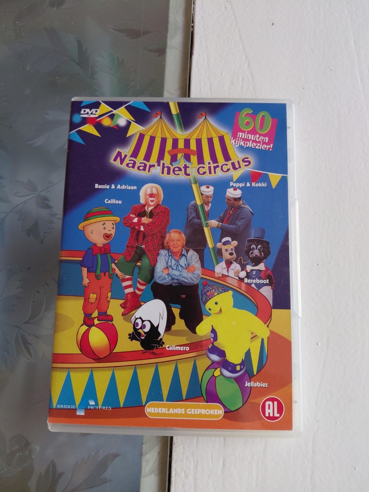 Naar het Circus dvd met onder andere Bassie en adriaan. #2., Cd's en Dvd's, Gebruikt, Alle leeftijden, Tv-serie, Ophalen of Verzenden