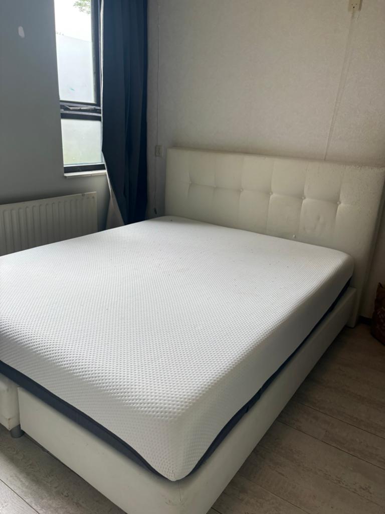 oke bed met super fijn emma matras, Huis en Inrichting, Slaapkamer | Boxsprings, Ophalen, Zo goed als nieuw, Tweepersoons, 90 cm