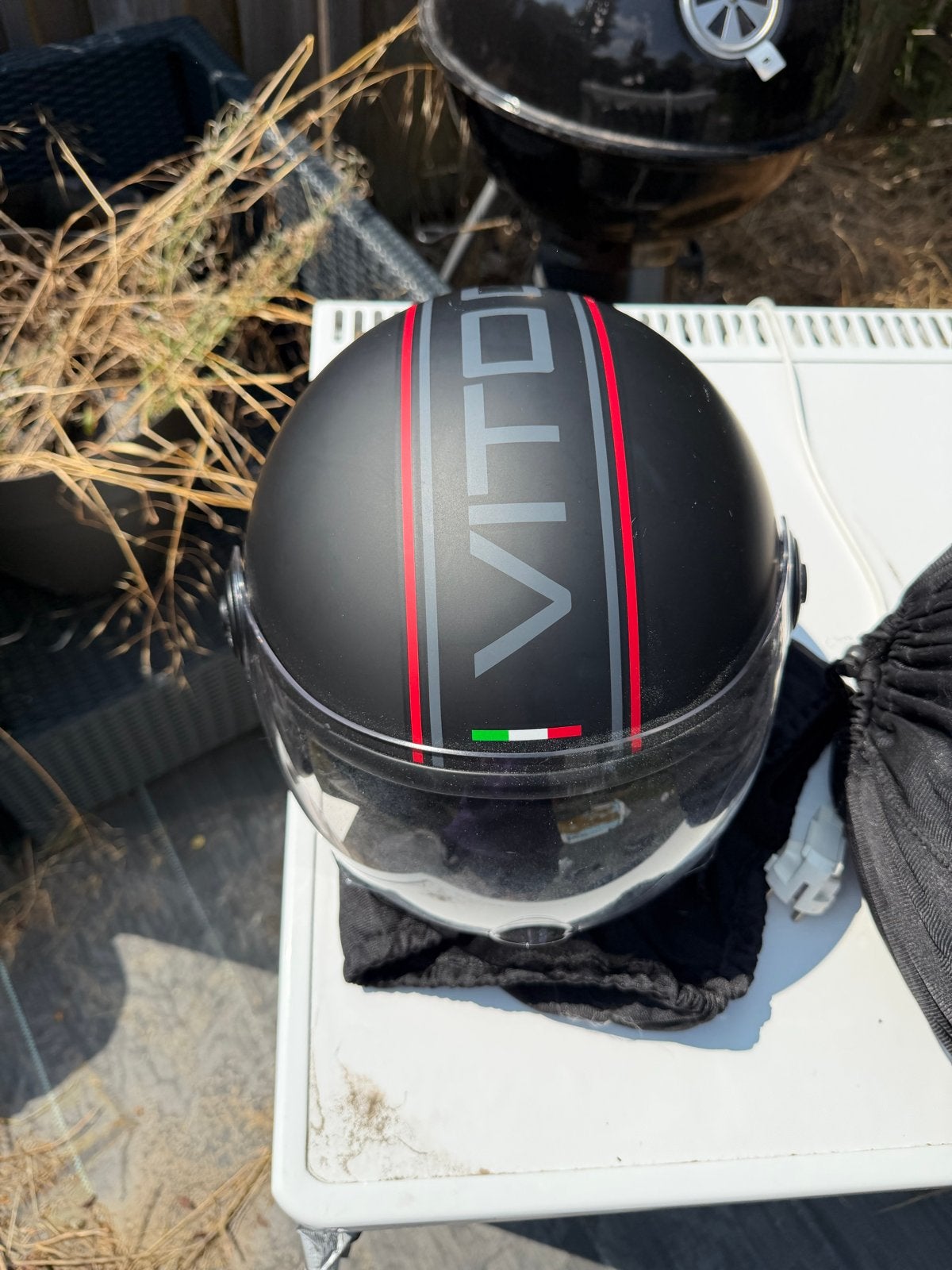 Vito helm - Slechts 1 keer gebruikt, XS, Heren, Jethelm, Tweedehands