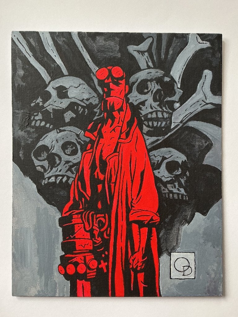 HELLBOY - THE NIGHT OF THE FOUR SKULLS - 2008, Eén comic, Amerika, Verzenden, Nieuw