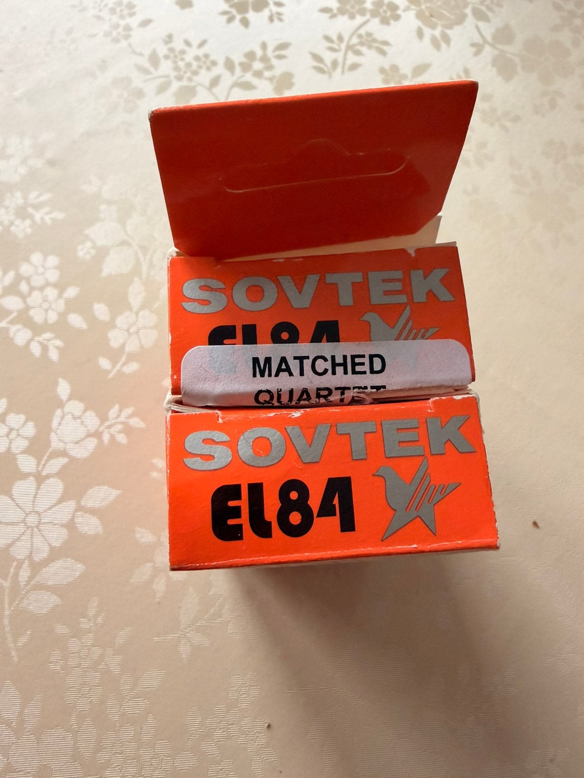 4x Sovtek EL84 Elektronenbuizen-Matched Quad (Nieuw in doos), Ophalen of Verzenden, Buis of Buizen
