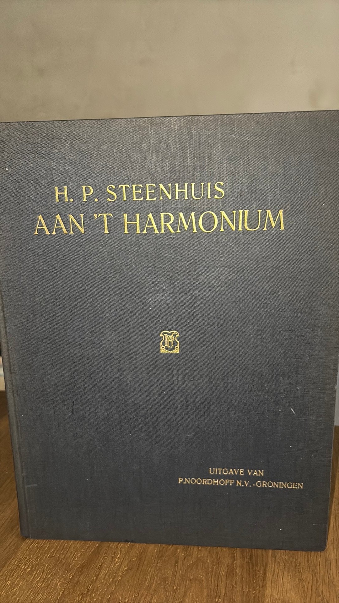 HP Steenhuis. Aan ‘t harmonium, Boeken, Ophalen of Verzenden, Gelezen, Architecten