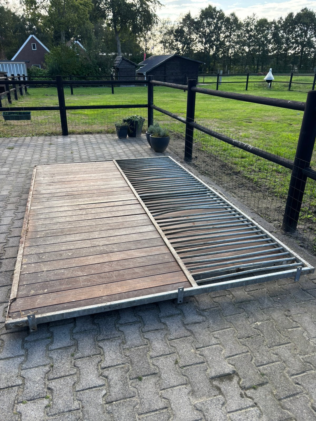 2 stalwanden tussenwand 3,5 meter voorwand 3 meter, Dieren en Toebehoren, Stalling en Weidegang