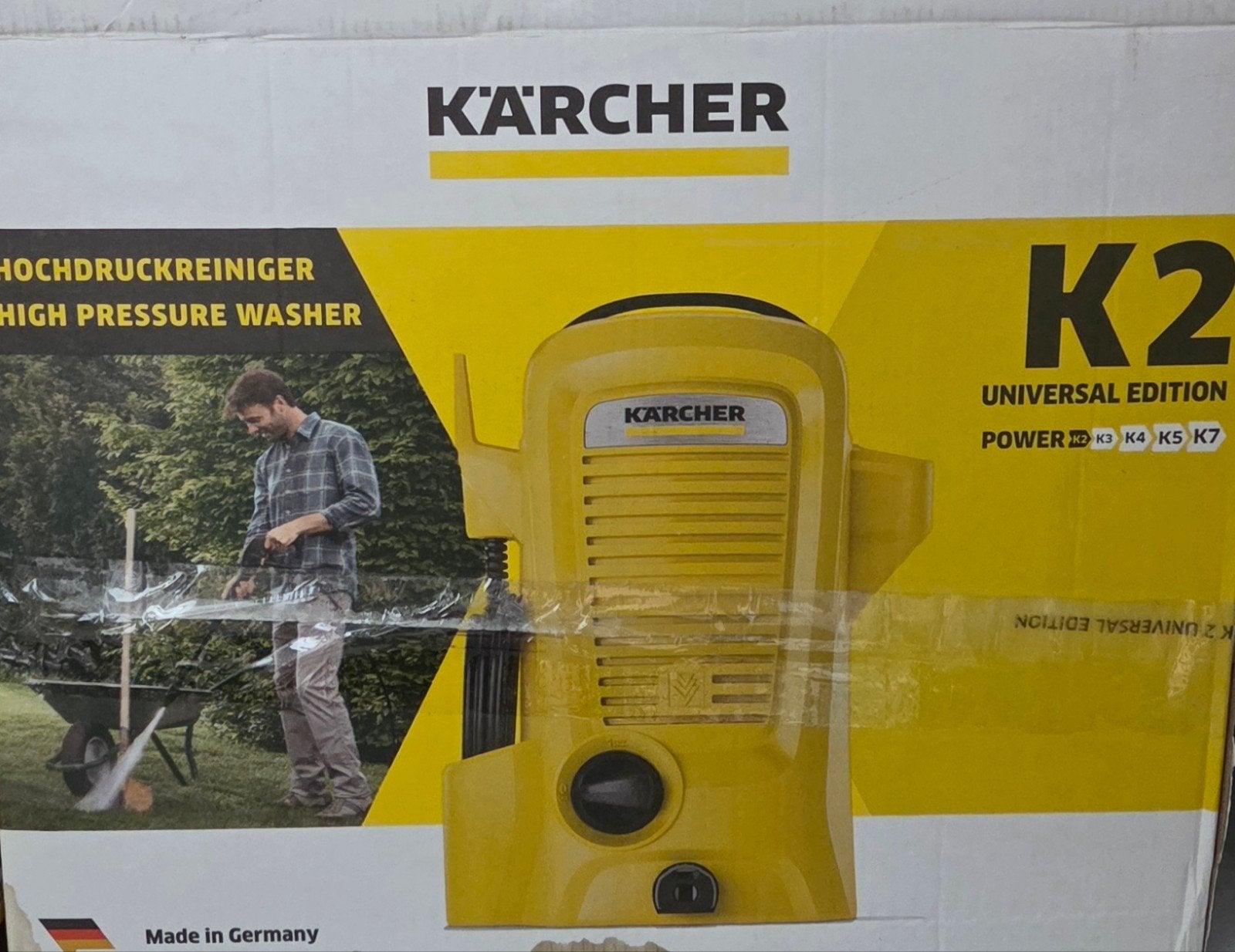 NIEUWE Kärcher K2 Universal Edition Hogedrukreiniger, Tuin en Terras, Hogedrukreinigers, Ophalen, Nieuw, Elektrisch, Kärcher