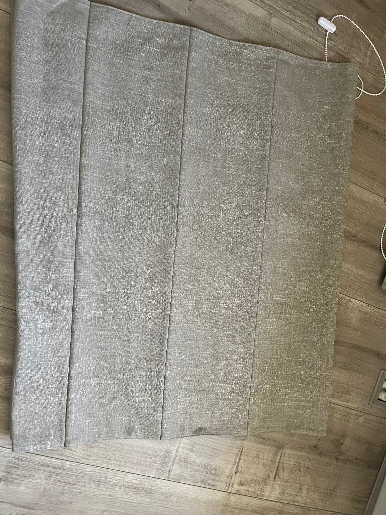 4 vouwgordijnen met verduistering, Ophalen, Overige materialen, Kwantum, Verduisterend