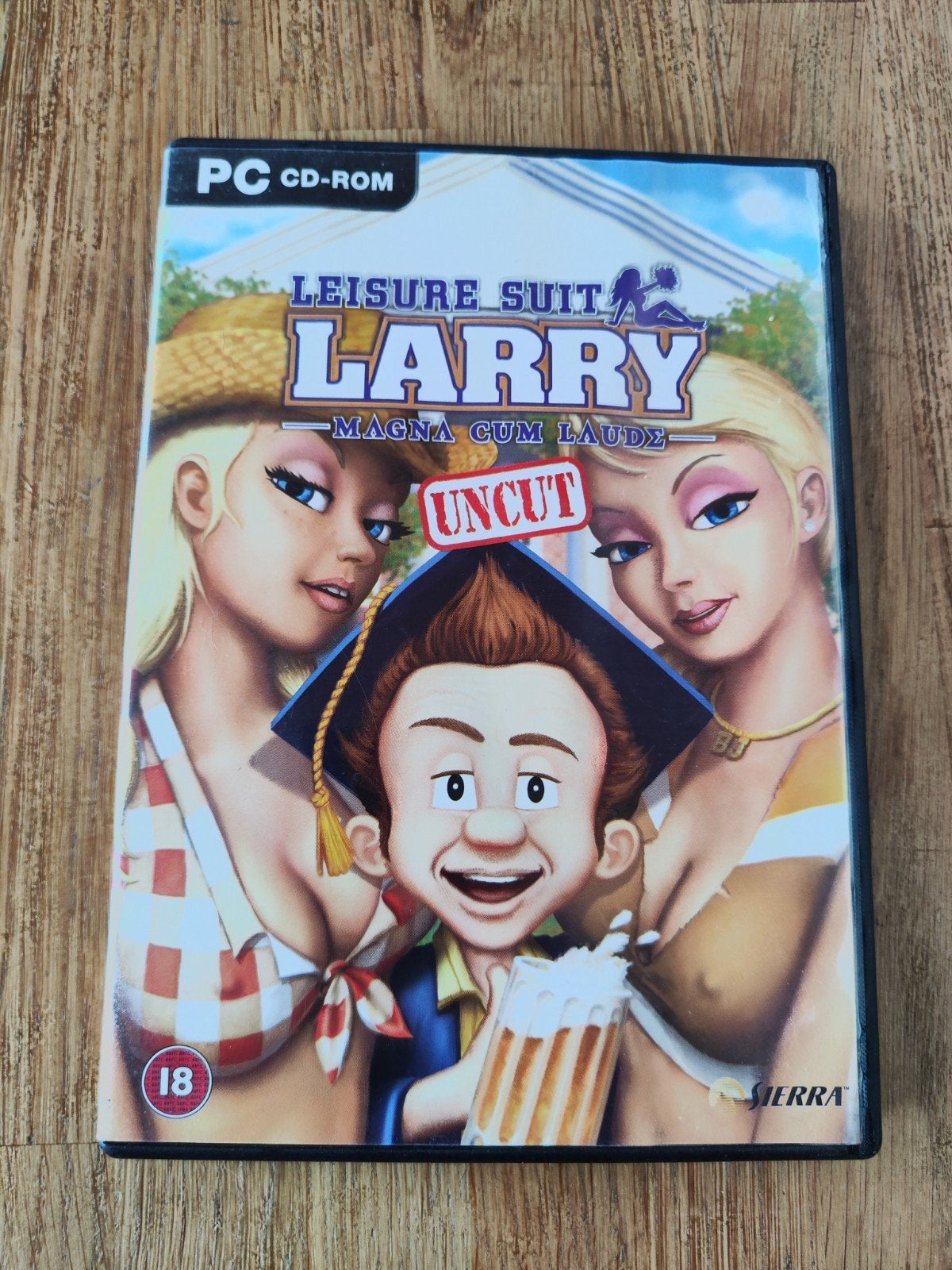 Leisure Suit Larry: Magna Cum Laude PC 4 discs, Spelcomputers en Games, 1 speler, Ophalen of Verzenden, Gebruikt, Avontuur en Actie