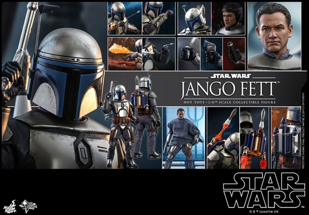 Jango Fett - Star Wars: Attack o/t Clones (Hot Toys MMS589), Ophalen of Verzenden, Nieuw, Actiefiguurtje