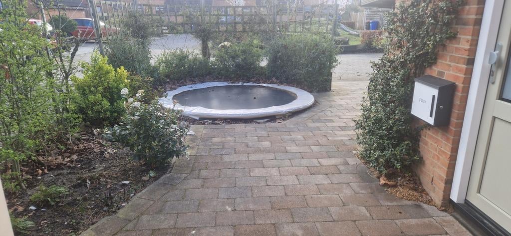 Avyna ingraaf trampoline 305cm, Kinderen en Baby's, Speelgoed | Buiten | Trampolines, Ophalen, Gebruikt