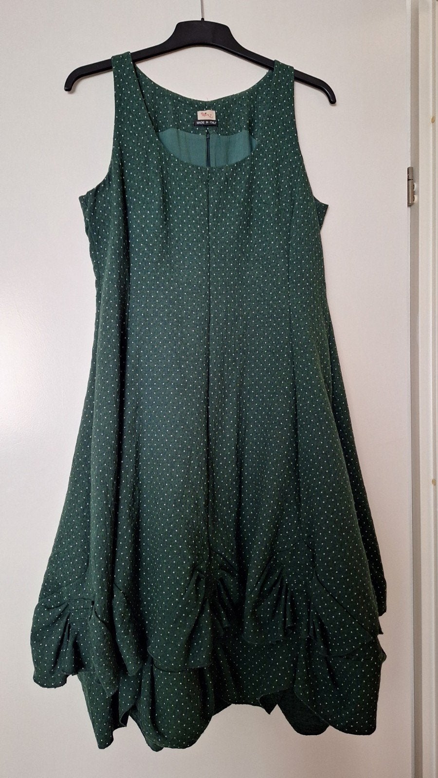 ART HEART Groene Jurk met Stippen - Uitstekende Staat, ART HEART, Ophalen of Verzenden, Zo goed als nieuw, Groen