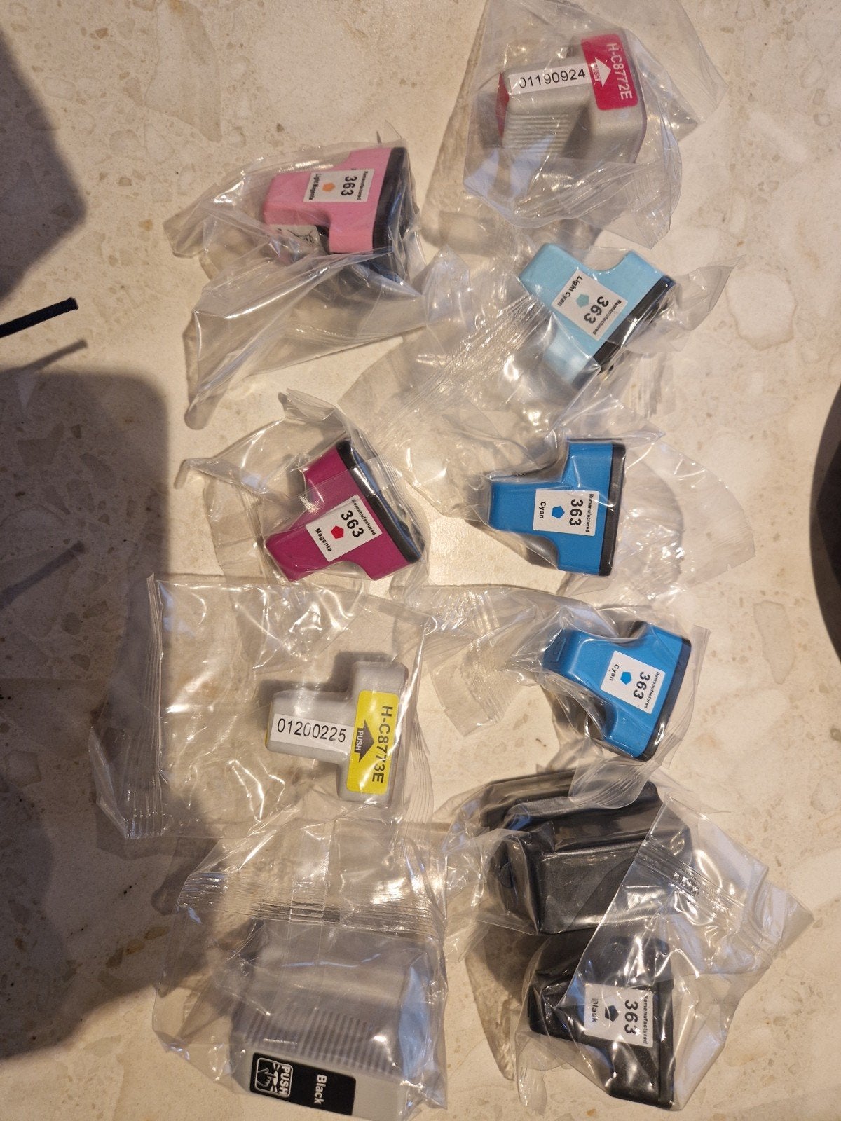 HP Photosmart Series - 10 cartridges, Ophalen, Nieuw, Cartridge, 123inkt (huismerk voor HP)