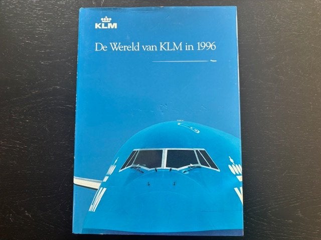 KLM - de wereld van KLM in 1996, Verzamelen, Luchtvaart en Vliegtuigspotten, Ophalen of Verzenden, Zo goed als nieuw, Overige typen