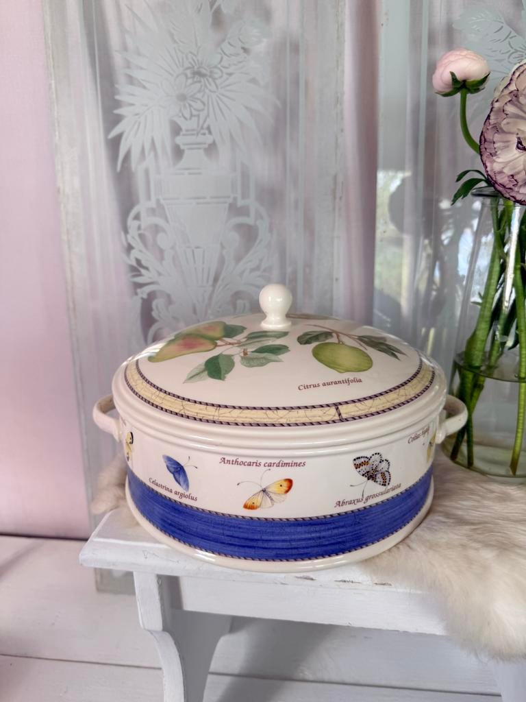 Sarah’s Garden Wedgwood terrine 25 cm. Zeer groot izgst, Ophalen