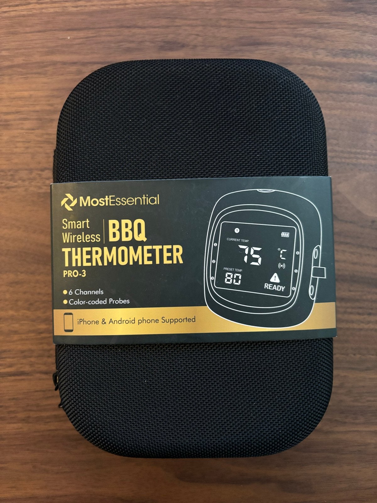 MostEssential Smart Draadloze BBQ Thermometer PRO-3, Verzenden, Nieuw