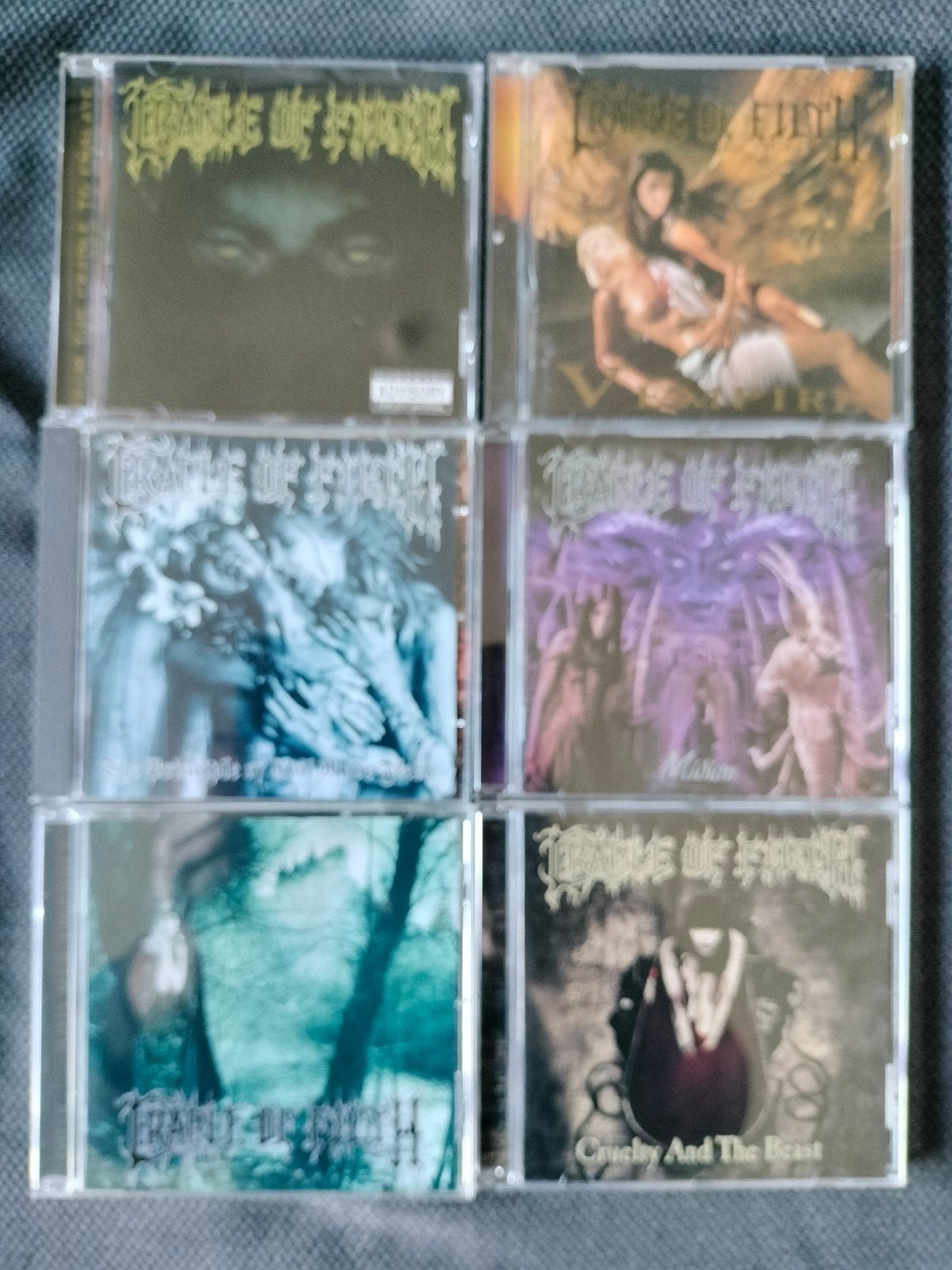 Cradle of Filth collectie, Cd's en Dvd's, Ophalen of Verzenden, Zo goed als nieuw