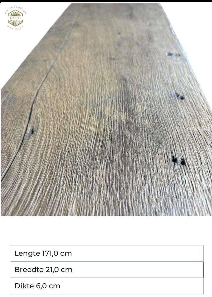 Unieke oude brede eiken planken., Ophalen, Nieuw
