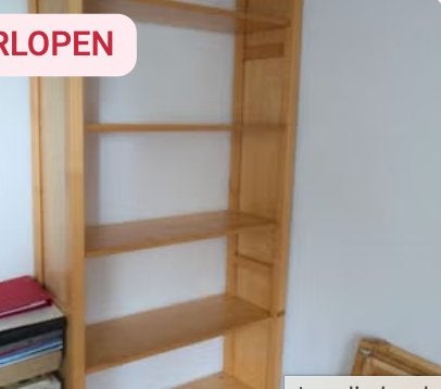 Lundia boekenkast 84 breed x 208 hoog x 34 diep, 7 planken