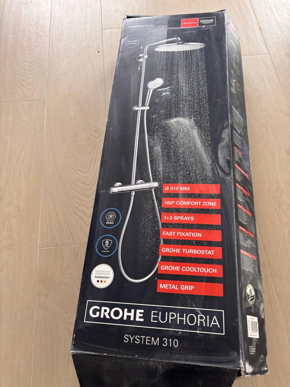Grohe Euphoria System 310 Douchemengkraan Chroom, Verzenden, Nieuw, Chroom, Douche