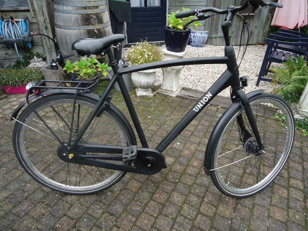 Union 28'' met Nexuus7 versnellingen, Versnellingen, Zo goed als nieuw, 57 tot 61 cm, Trommelrem