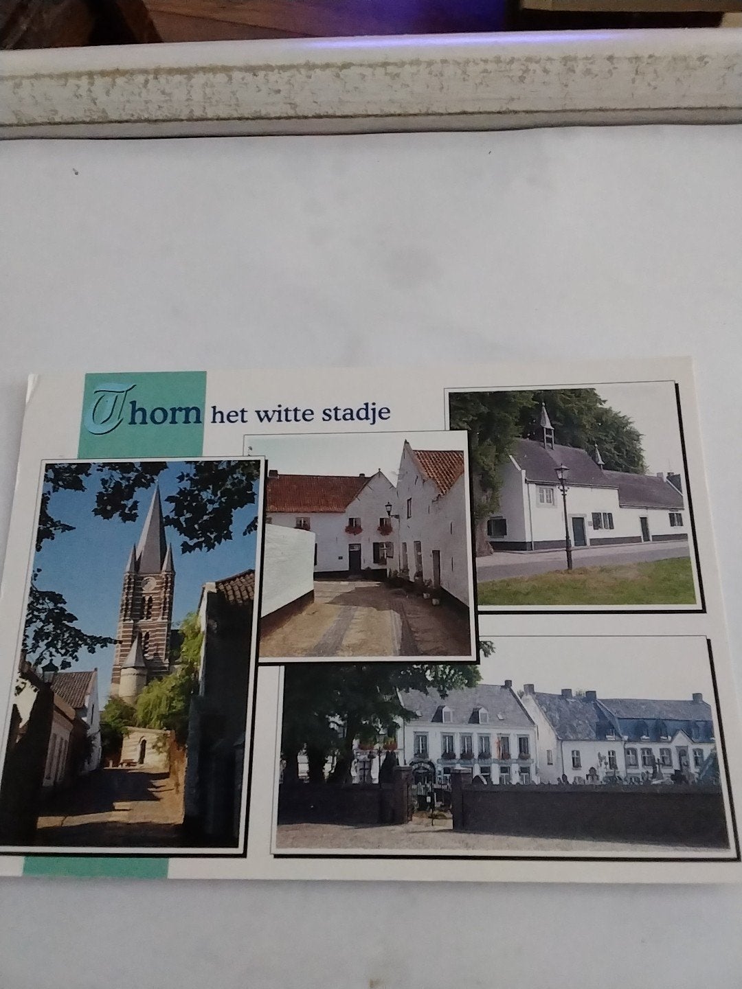 Ansichtkaart Thorn het witte stadje - Gelopen, Verzamelen, Ansichtkaarten | Nederland, Ophalen of Verzenden, 1980 tot heden, Gelopen