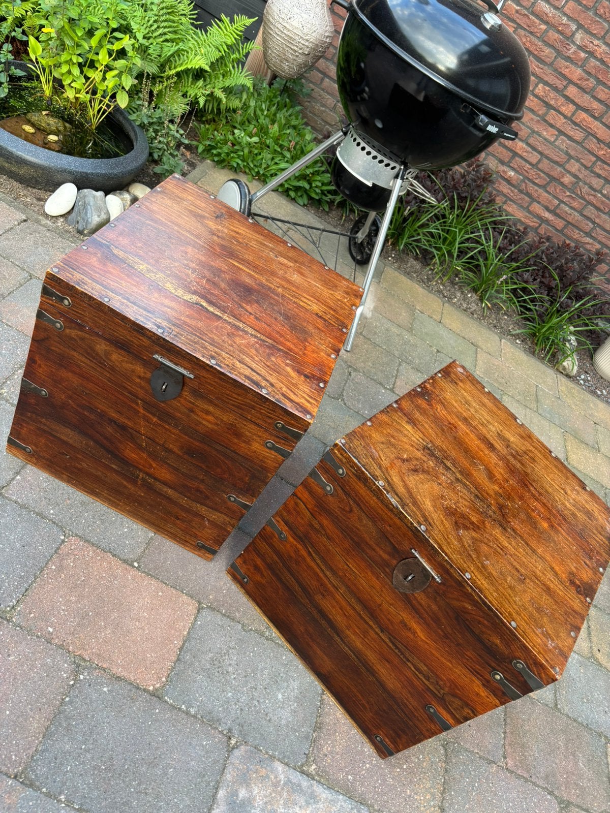 Houten kisten, Ophalen, Overige materialen, Minder dan 50 cm, Gebruikt