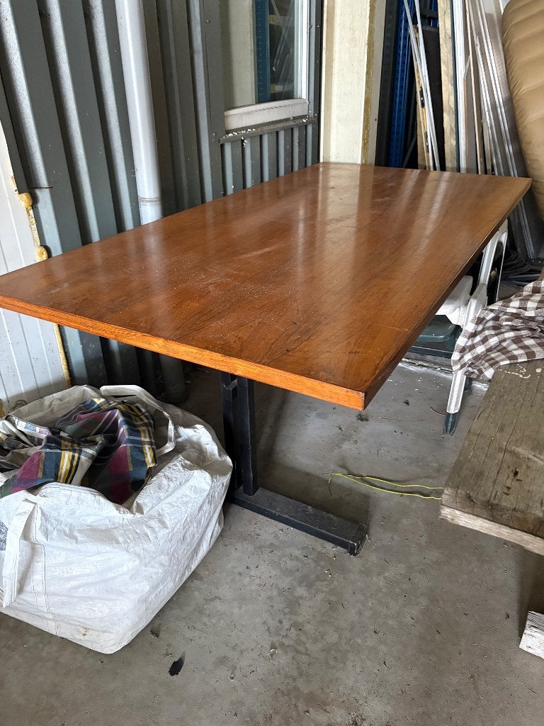 Eetkamer tafel, Ophalen, Gebruikt, 200 cm of meer, 50 tot 100 cm