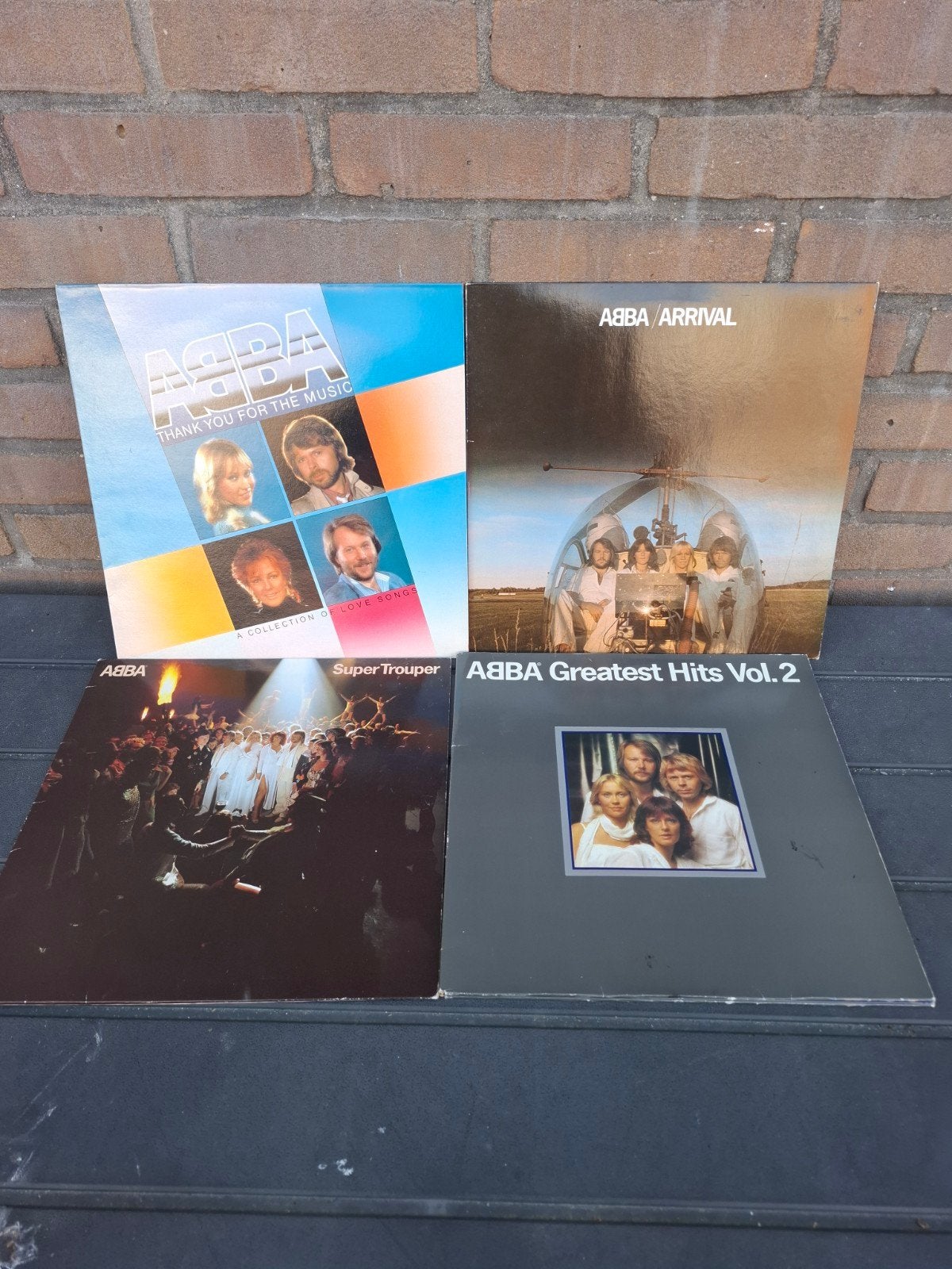 Vinyl van ABBA 4 stuks, Cd's en Dvd's, Ophalen of Verzenden
