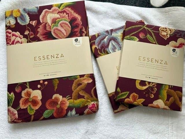 Essenza 2 Persoons Dekbedovertrek Lyocell + Katoen Twill, Huis en Inrichting, Essenza, Dekbedovertrek, Ophalen of Verzenden, Overige kleuren