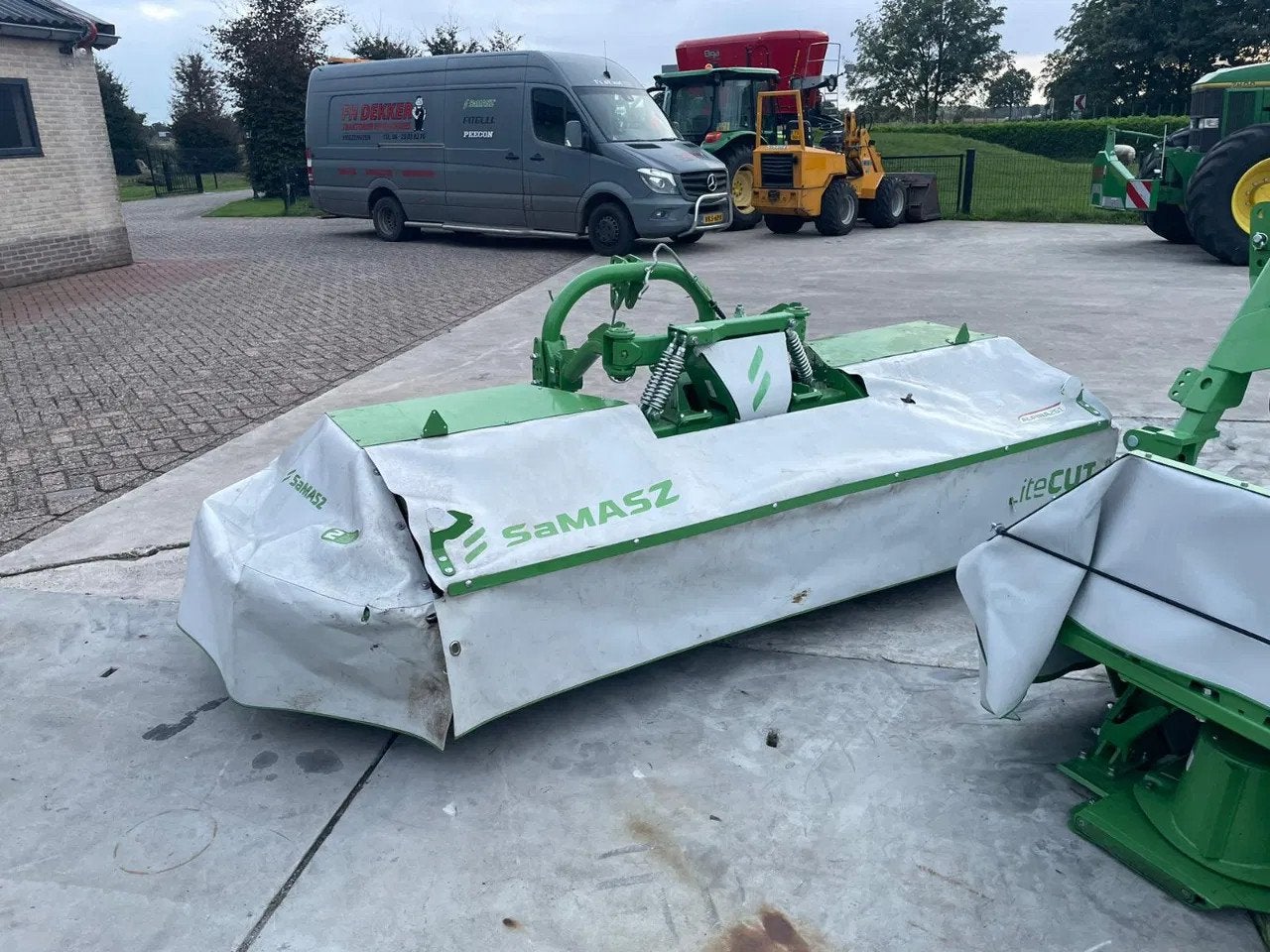 Samasz Alpina 261, Overige, Oogstmachine