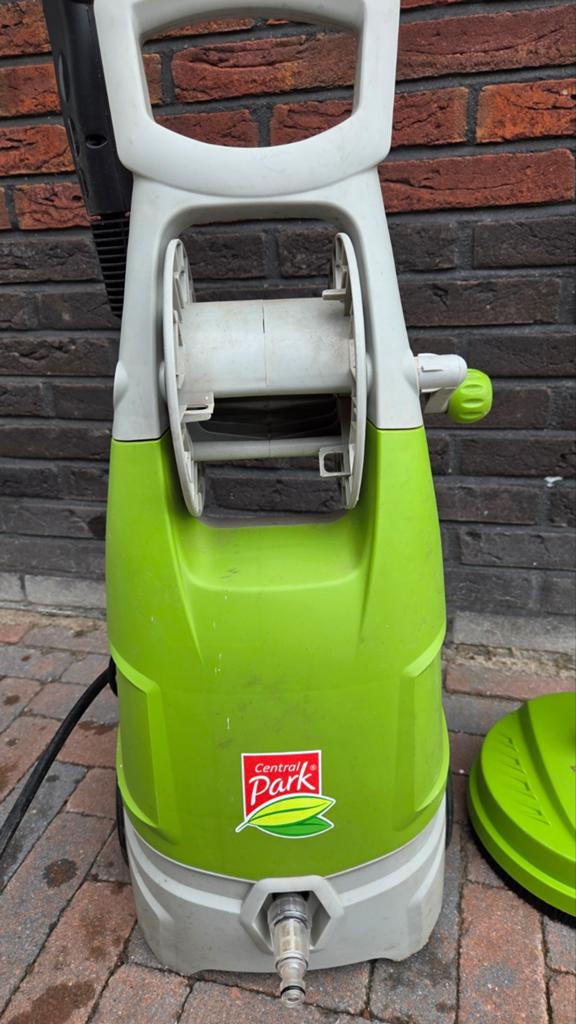 Hogedrukreiniger 1700w 130bar, Tuin en Terras, Hogedrukreinigers, Ophalen, Gebruikt, Elektrisch, Central Park