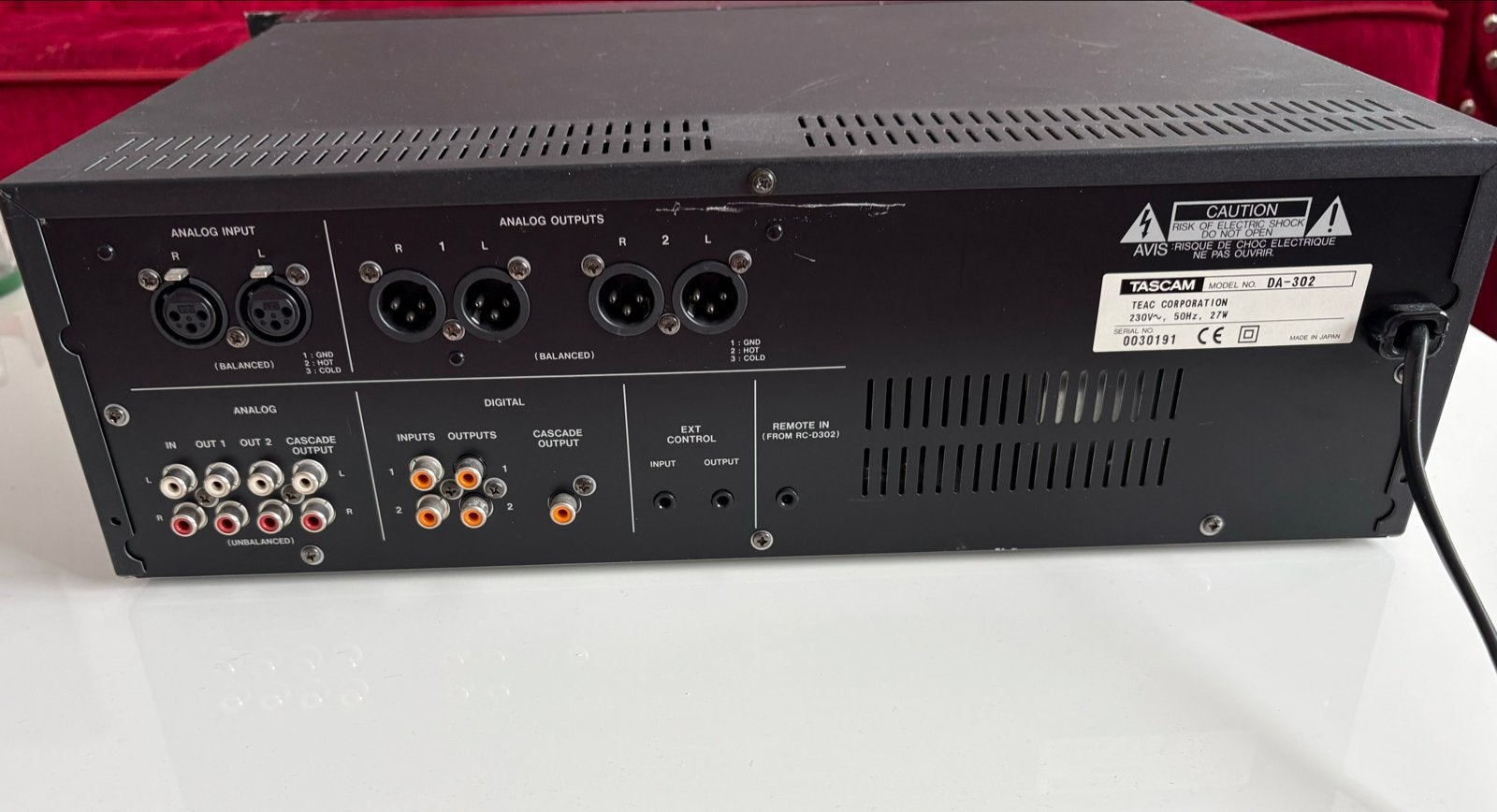 TASCAM DA-302 Dubbel DAT Recorder  Moet nagekeken worden., Audio, Tv en Foto, Ophalen, Dubbel, Overige merken, Tiptoetsen