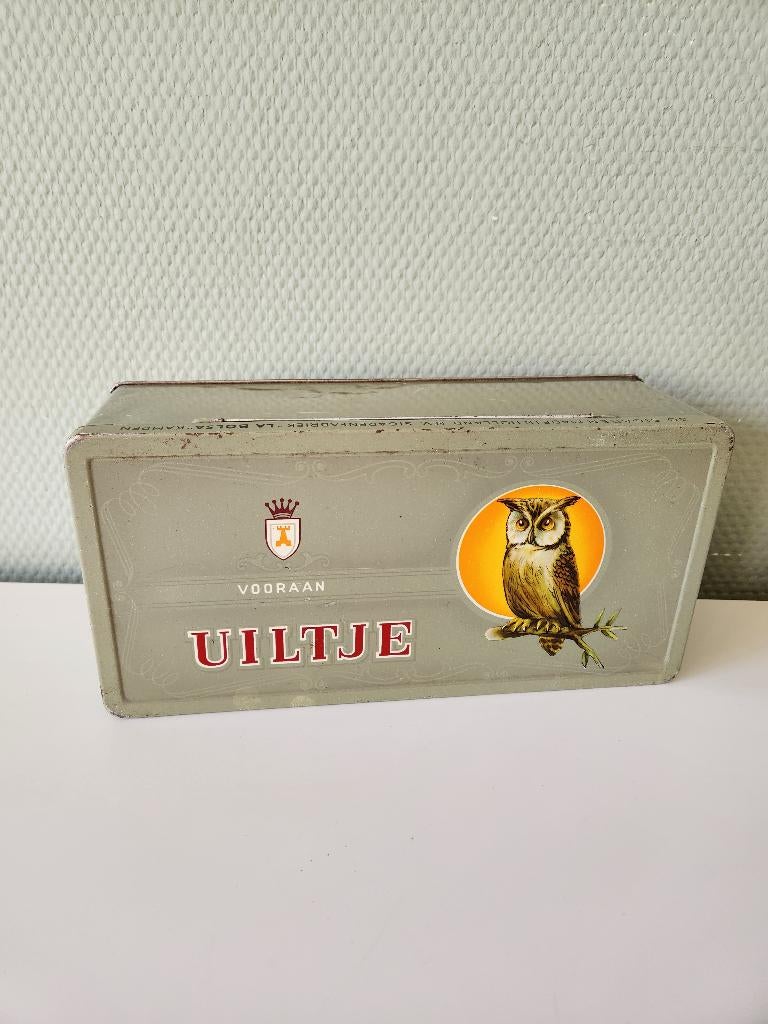 Blik Uiltje - Sigaren, Ophalen of Verzenden, Gebruikt, Overige, Overige merken