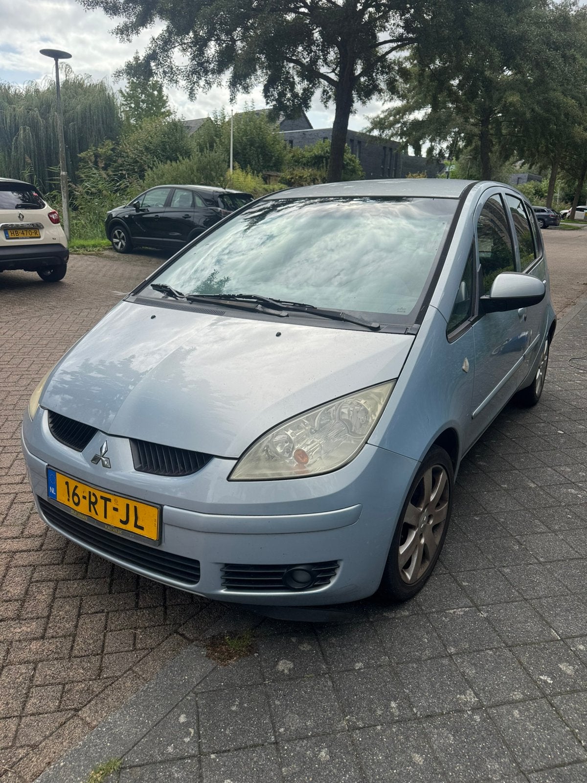 Mitsubishi Colt 1.3 CZ5 2005 Blauw, Auto's, 31 €/maand, Blauw, Colt, Origineel Nederlands