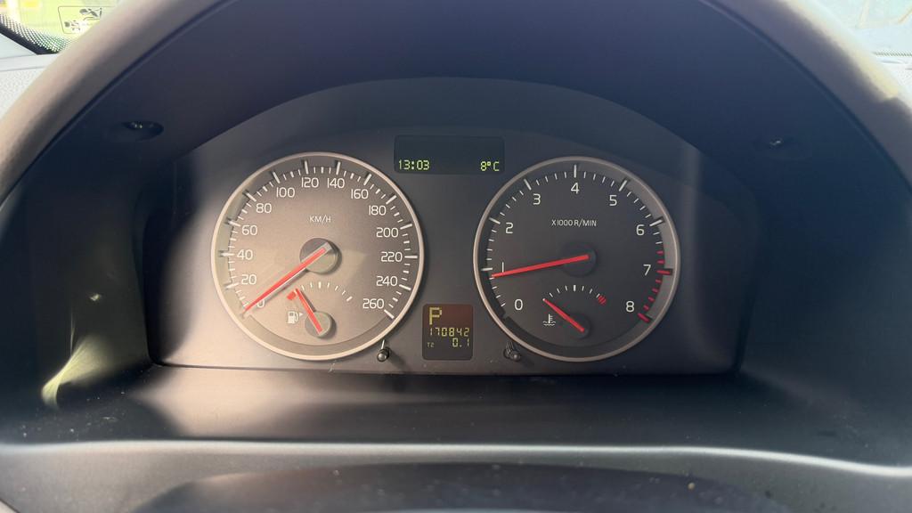 Volvo V50 2.4i Momentum Airco|Automaat|NAP, Auto's, Gebruikt, 700 kg, Blauw, 170 pk