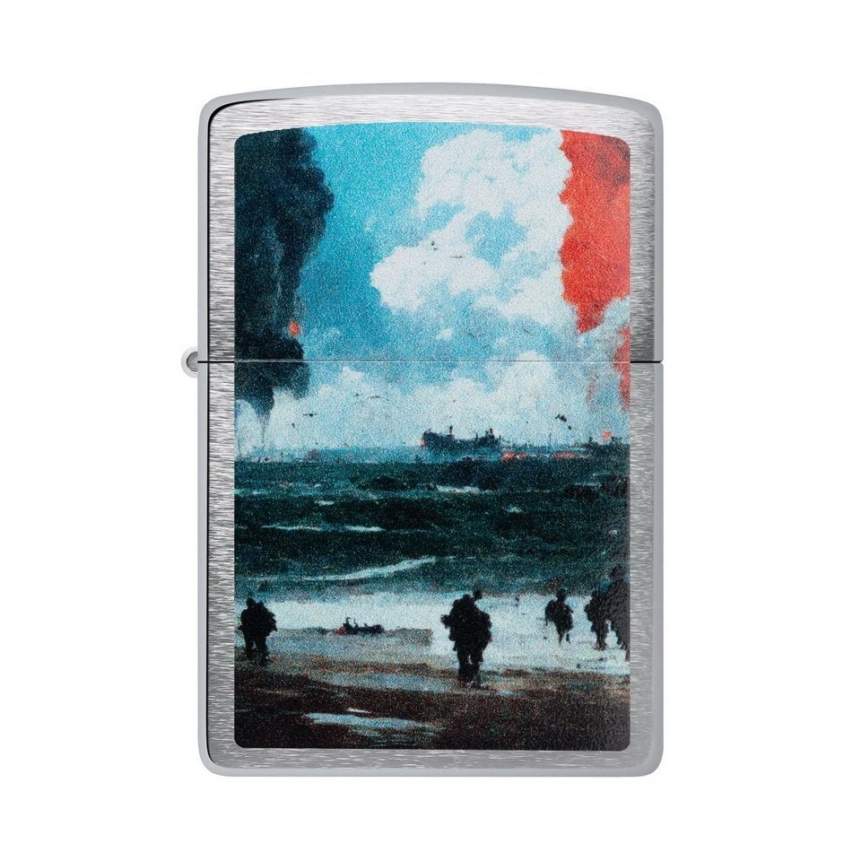 Zippo D-Day Landing, Ophalen of Verzenden, Overige soorten, Overige gebieden, Overige typen