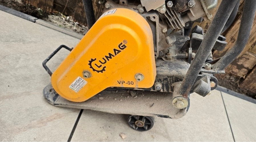 Lumag VP-60 Trillerplaat - Compact en Krachtig, Ophalen, Zo goed als nieuw