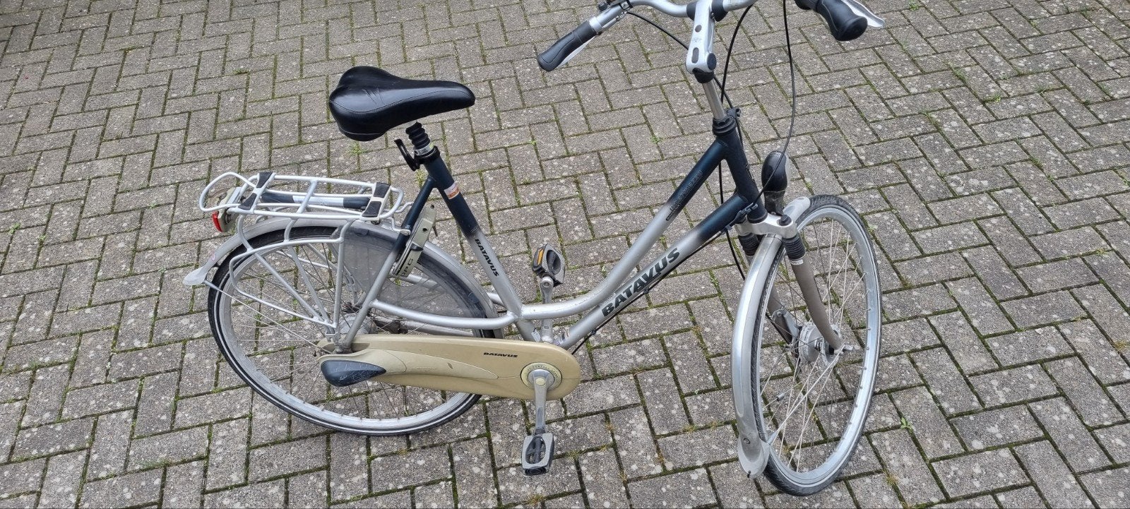 Batavus Damesfiets met 7 Versnellingen en Lage Instap, Ophalen, Gebruikt, Velgrem, (Extra) lage instap