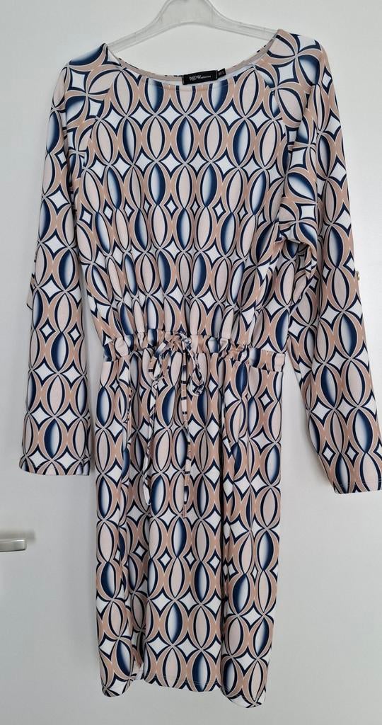 Nieuw,  damesjurk maat L/XL, Kleding | Dames, Jurken, Ophalen, Blauw, Maat 46/48 (XL) of groter, Nieuw