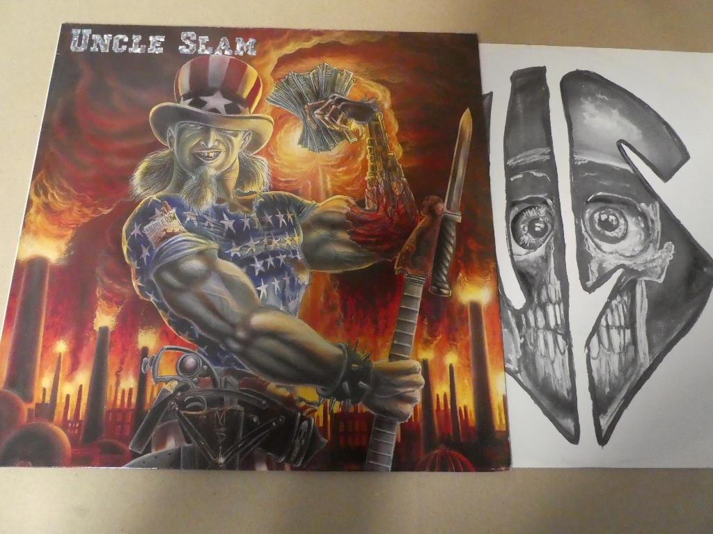 Uncle Slam – Say Uncle (1988) EU, Inclusief binnenhoes, Verzenden, Zo goed als nieuw, 12 inch