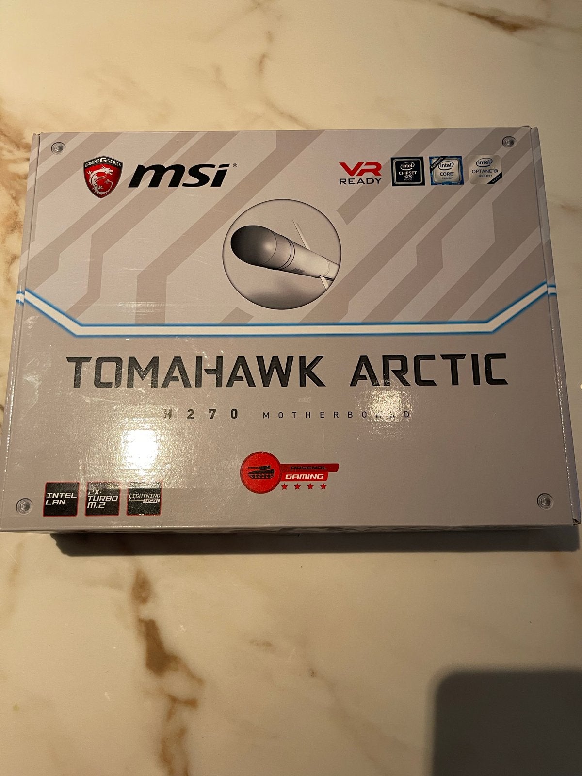 MSI H270 TOMAHAWK ARCTIC Moederbord - Nieuw in doos, Computers en Software, Ophalen of Verzenden, Nieuw, Intel, DDR4