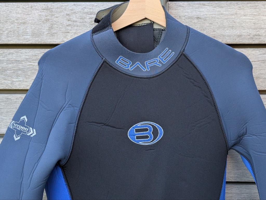 Bare Velocity 5/4 Hydro Stretch Duikpak - Maat LT, Ophalen of Verzenden, Gebruikt, Duikpak