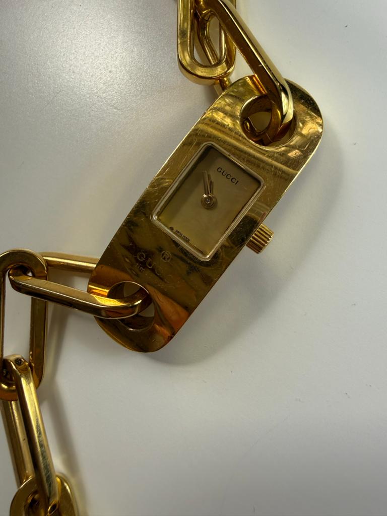 Vintage Gucci horloge - Goede staat, werkt perfect, Overige merken, Gebruikt, Staal, Polshorloge