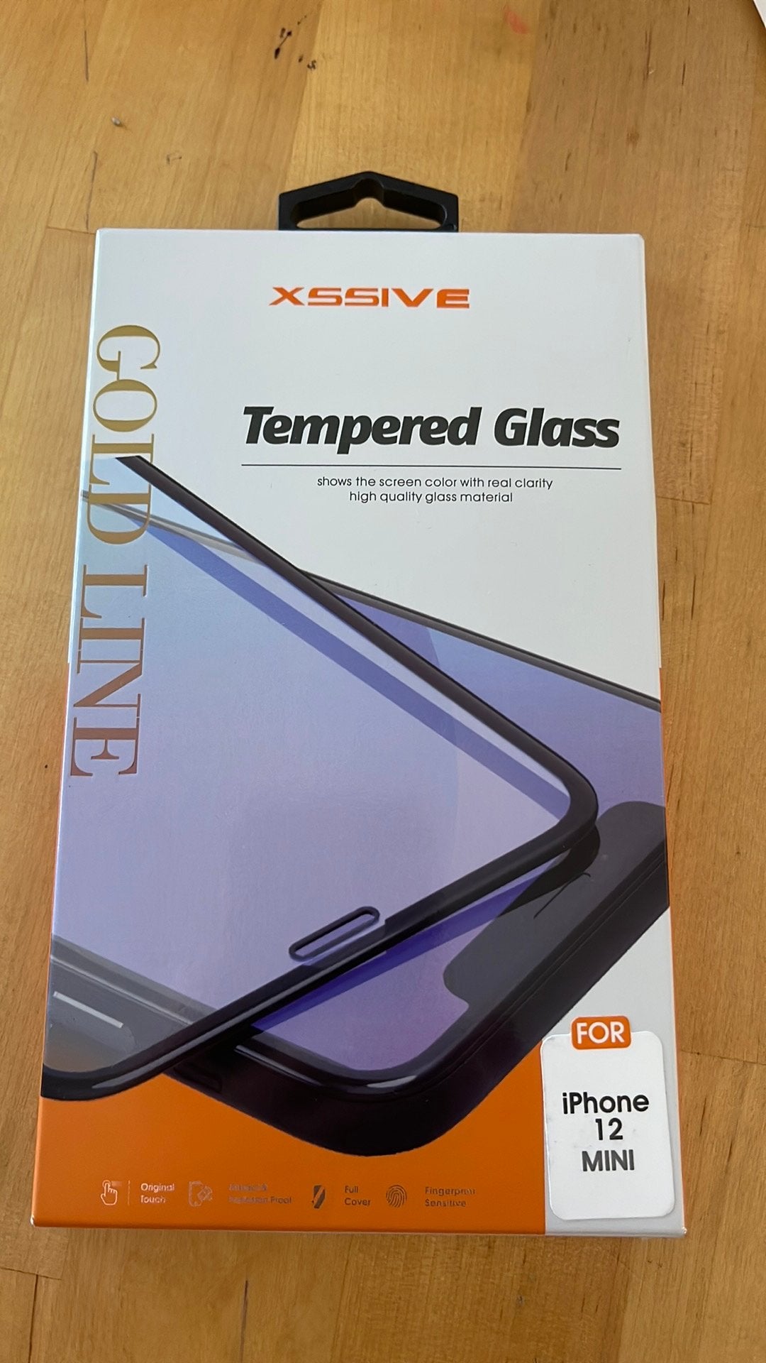 Tempered screen beschermer iphon 12 mini, Krasbestendig, Nieuw, Ophalen of Verzenden, IPhone 12 Mini
