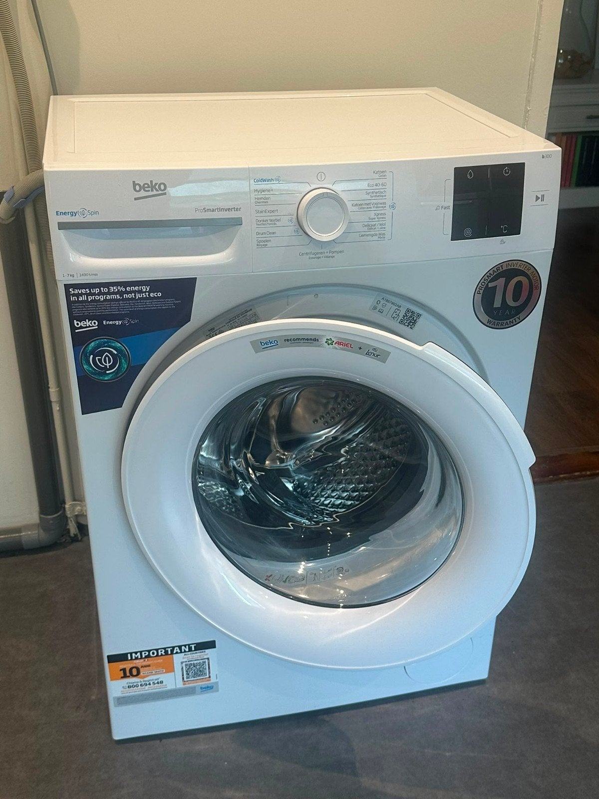BEKO wasmachine in goede staat., Ophalen, Minder dan 85 cm, Zo goed als nieuw, Voorlader