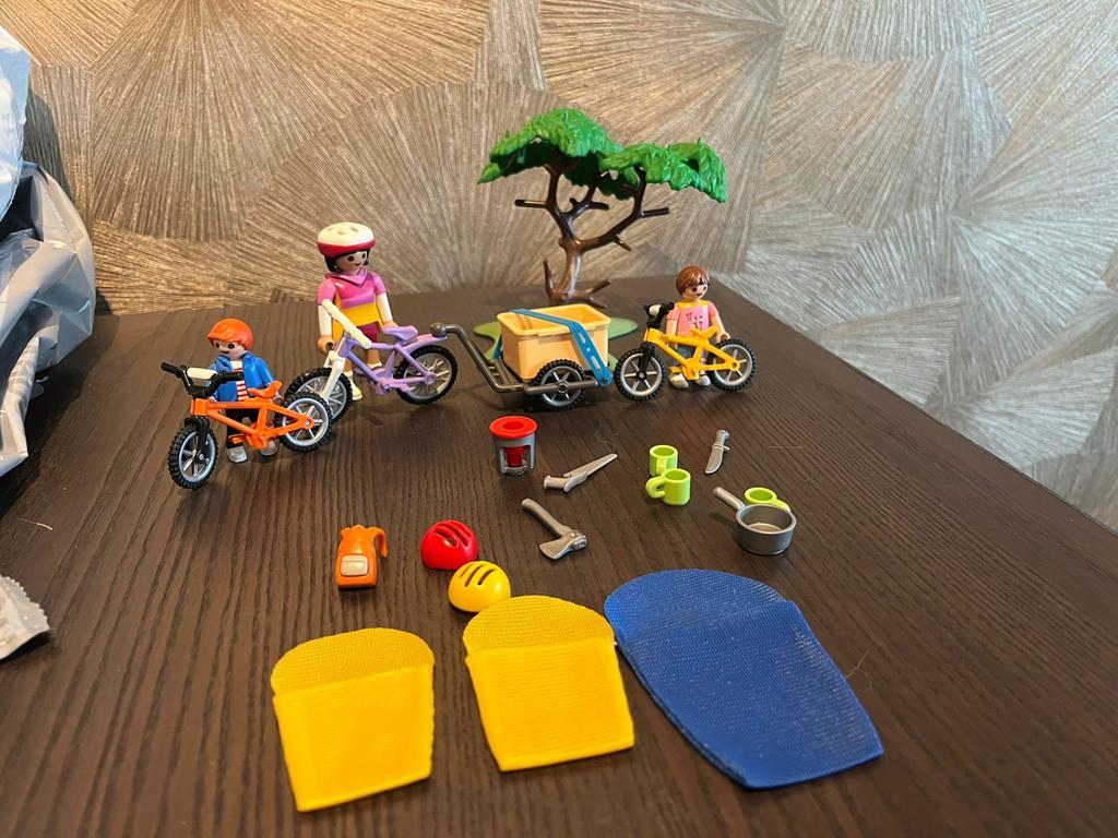 Playmobil Familie Fietsvakantie Set 6890 Zonder Verpakking, Kinderen en Baby's, Speelgoed | Playmobil, Ophalen of Verzenden, Gebruikt