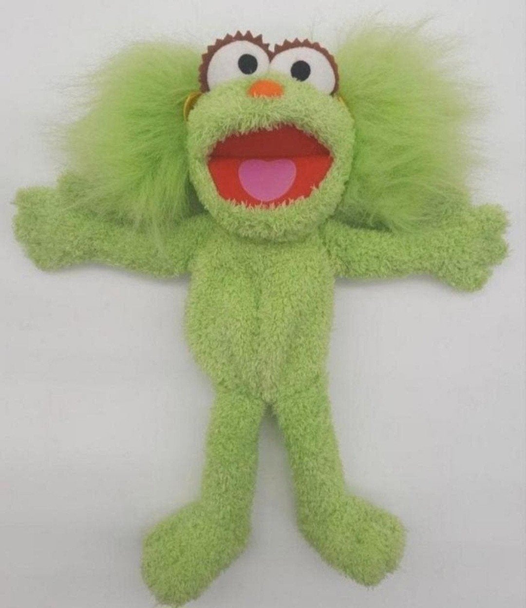 Olive Knuffel tas uit de Franse Sesamstraat uit 2006, Overige merken, Overige karakters, Overige typen, Ophalen of Verzenden