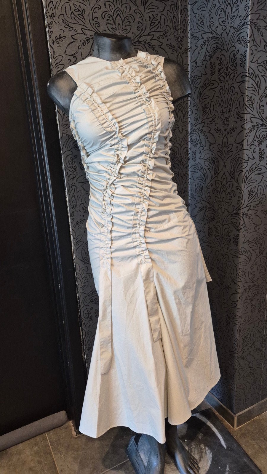 Renaissance Kyra Katoenen Jurk - Nieuw met kaartjes, Ophalen of Verzenden, Nieuw, Maat 34 (XS) of kleiner, Blauw