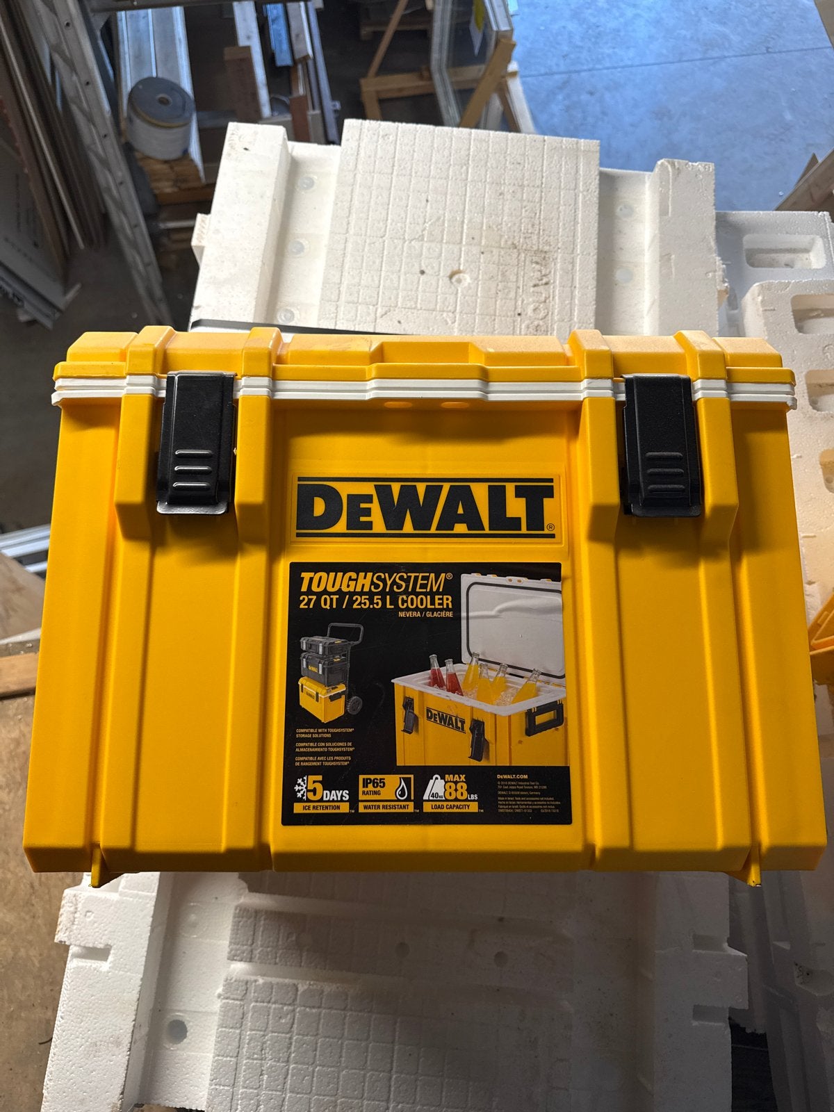 Nieuwe DeWalt ToughSystem Koelbox 25,5L, Ophalen, Zo goed als nieuw, Koelbox, Koelelement