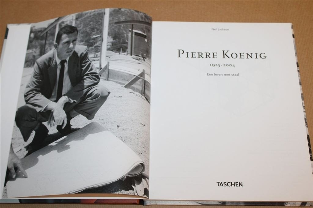 Pierre Koenig — Wereld Architecten Taschen, Bouwen met Staal, Ophalen of Verzenden, Gelezen, Architecten