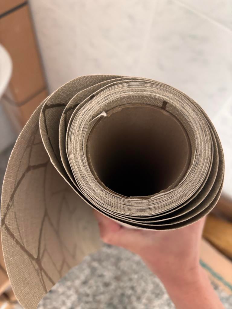 Vescom Combolin Behang - Restpartij voor een accentmuur, Huis en Inrichting, Stoffering | Behang, Ophalen, Beige