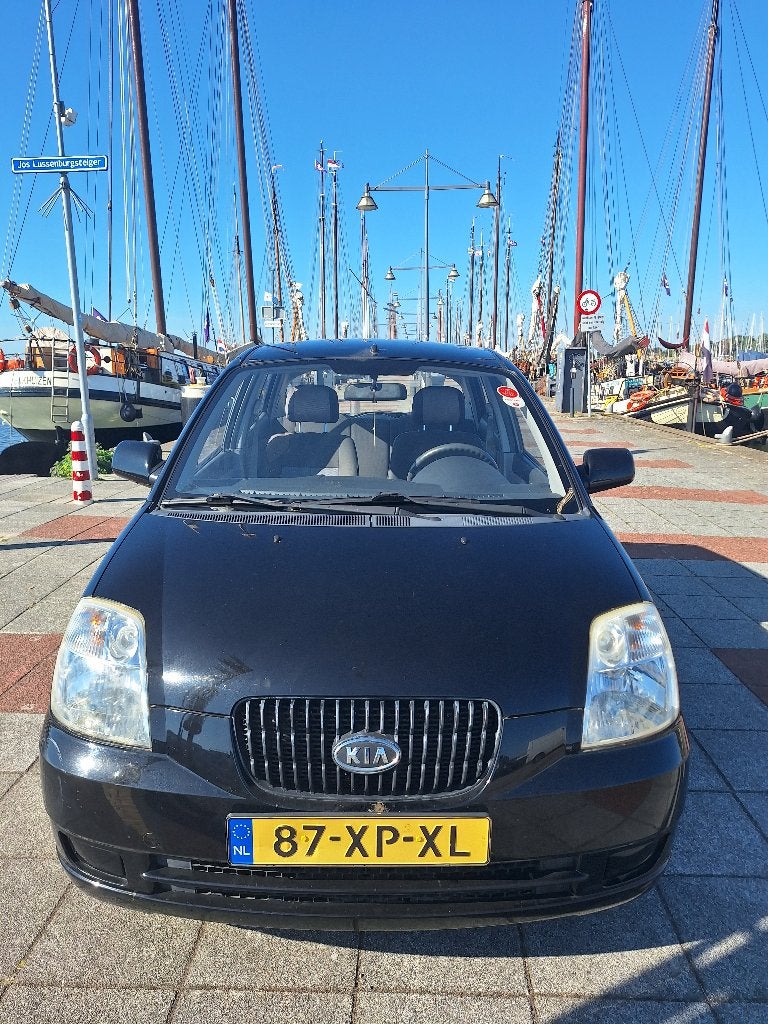 Kia Picanto 1.0 2007 Zwart, Voorwielaandrijving, 4 cilinders, 61 pk, Zwart